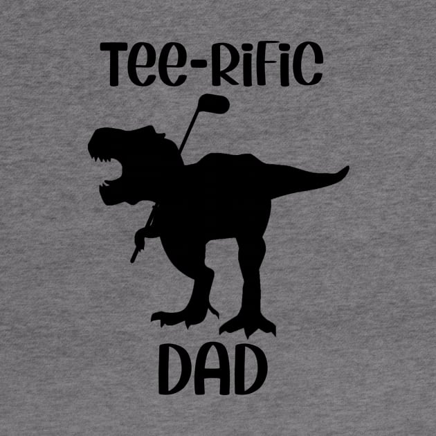 Teerific Dad golf lover sticker by Dogefellas